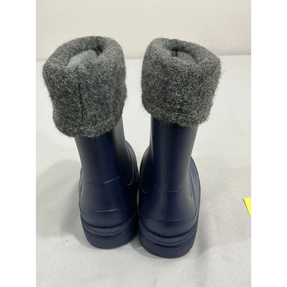 Toddler Boys Munchkin By Striderite Blue Rubber Pull On Rain Boots 7